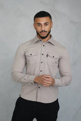 Capo overhemd | Button-down overhemd met lange mouwen - Lovante